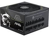 MSI MAG A1000PLS PCIE5   MAGA1000PLSPCIE5 �m1000W /ATX /Cybenetics Platinum /80PLUS Platinum�n