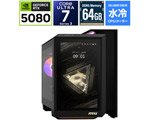 MEG Vision X AI 2NVV7-299JP �Q�[�~���O�f�X�N�g�b�v�p�\�R�� (RTX 5080)  �mWindows11 Home /intel Core Ultra 7 /�������F64GB /SSD�F1TB /Office�\�t�g���� /2026�N6�����f���n