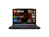 Katana-15-HX-B14WGK-5070JP �Q�[�~���O�m�[�g�p�\�R�� MSI �u���b�N�mRTX 5070�n