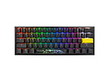 �Q�[�~���O�L�[�{�[�h One 2 Pro Mini RGB 60% version(Cherry RGB �É��Ԏ��E�p��z��) �u���b�N dk-one2-pro-rgb-mini-silentred �m�L�� /USB�n �ysof001�z