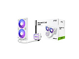 ����CPU�N�[���[ 120mm�t�@����2 [LGA1851/1700�EAM5/AM4]  �z���C�g Pro White 240 ARGB �ysof001�z