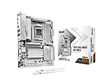 �}�U�[�{�[�h(Socket AM5)  �z���C�g X870 Challenger WiFi White �mATX�n