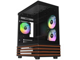 PC�P�[�X [Micro ATX /Mini-ITX] View 170 WS ARGB Black �u���b�N CA-1Z4-00M1WN-WS