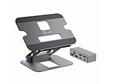 �mUSB-C �I�X�����X HDMI��2 / LAN / USB-A��2 / USB-C] USB PD�Ή� 100W �h�b�L���O�X�e�[�V���� / �m�[�g�p�\�R���X�^���h  �X�y�[�X�O���[ JTS427 �mUSB Power Delivery�Ή��n