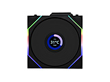 P[Xt@ [120mm /1900RPM] (LCDfEo[Xu[h) UNI FAN RS TL LCD Wireless 120 BK Single Pack ubN UF-RS-TL120-LCD-WLS-1B