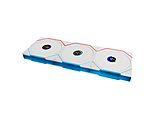 P[Xt@3 [120mm /1900RPM]{Rg[[ (LCDfEo[Xu[h) UNI FAN RS TL LCD Wireless 120 WT Triple Pack zCg UF-RS-TL120-LCD-WLS-3W