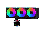 CPUN[[ 120mmt@3 [LGA1851/1700EAM5/AM4] HydroShift II LCD-C 360CL ubN LL-HS2-LCD-360CL-BK