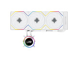CPUN[[ 120mmt@3 [LGA1851/1700EAM5/AM4] HydroShift II LCD-C 360TL zCg LL-HS2-LCD-360TL-WT