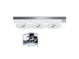 ����CPU�N�[���[ 120mm�t�@����3 [LGA1700/1851�EAM4/AM5] HydroShift II OLED Curved 360 P28 �z���C�g GHS2OLDC36PW