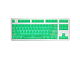 kL[LbvlUSzp The Haunted keycaps - Slime Sprout Translucent Cubic ABS Double shot Keycap Set 152L[