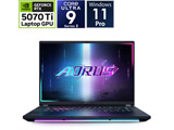 Q[~Om[gp\R AORUS MASTER 16 AM6H(RTX 5070Ti) ubNO[ AORUS MASTER 16 BXHC4JPE64SP [16.0^ /Windows11 Pro /intel Core Ultra 9 /F32GB /SSDF1TB /2025N4f]