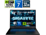 �Q�[�~���O�m�[�g�p�\�R�� �u���b�N�X�`�[�� [18.0�^ /Windows11 Home /intel Core 7 /�������F32GB /SSD�F1TB /�p��ŃL�[�{�[�h] �y864�z