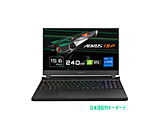 AORUS15PXD-73JP224SO ゲーミングノートパソコン   ［15.6型 /Windows11 Home /intel Core i7 /メモリ：16GB /SSD：1TB /無し /日本語版キーボード］ 【sof001】