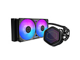 ����CPU�N�[���[ 120mm�t�@����2 [LGA1851/1700/1200/1156/1155/1151/1150�EAM5/AM4] ML 240 Atmos II Pixel LED �u���b�N MLX-D24M-A25SZ-P1