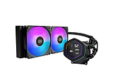 ����CPU�N�[���[ 120mm�t�@����2 [LGA1851/1700/1200/1156/1155/1151/1150�EAM5/AM4] MasterLiquid Core Nex Digital 240 Black ARGB �u���b�N MLX-D24M-A18PA-RD