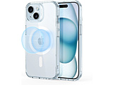 iPhone 15 Plusi6.7C`jnCubhP[X  Clear Blue ClassicHybridCase(HaloLock)foriPhone15Plus