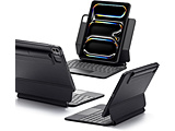 11�C���`iPad Pro�iM5/M4�j�p �c�����[�h�Ή� ���E�\ �ی�P�[�X�t���L�[�{�[�h�P�[�X ESR Rebound Magnetic Keyboard Case 360 iPad Pro 11 M4 �`���R�[���O���[ �y864�z