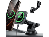 Qi2Ή ő15W MagSafe _bV{[hCXJ[`[W[ ESR Black ESR Qi2 Dashboard Wireless Charger m15Wn