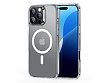 iPhone 16 Pro�i6.3�C���`�j�}�O�l�b�g�Ή��A�~���^���[�O���[�h�P�[�X ESR Frosted Clear ESRClassicHybridCase(HaloLock)iPhone16Pro