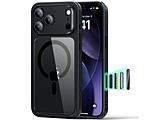 iPhone 17 Pro (6.3�C���`�jMagSafe�Ή��A�~���^���[�O���[�h�n�[�h�P�[�X  �N���A�u���b�N 1A86300301-Clear Black