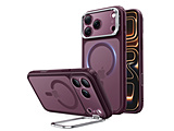 iPhone 18 Pro Max/ 17 Pro Max Flex�X�^���h�t���n�[�h�P�[�X  MagSafe�Ή��@�~���^���[�O���[�h�ی�@�J�����R���g���[���J�o�[  �o�[�K���f�B�[ 1A91000402-Burgundy �m�w�ʃP�[�X /Magsafe�Ή��n