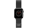 APPLE WATCH 1/2/3/4 42/44MM BAND LAUT BLACK LAUT_AWL_ST_BK ubN