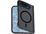 iPhone Duo �P�[�X LAUT CRYSTAL FLURO BLACK CRYSTAL  �u���b�N�N���X�^�� L_IP26F_CF_BK �m�w�ʃP�[�X /Magsafe�Ή��n