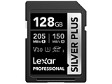 Lexar SDXCJ[h Professional SILVER PLUSV[Y V30 UHS-I U3   LSDSIPL128G-BNNNJ m128GBn