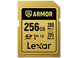 Lexar ARMOR GOLD SDXC UHS-II �J�[�h V60 �h�o�h��IP68   LSDAMGL256G-RNNNJ �mClass10 /256GB�n