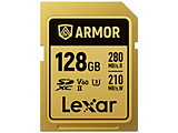 Lexar ARMOR GOLD SDXC UHS-II �J�[�h V60 �h�o�h��IP68   LSDAMGL128G-RNNNJ �mClass10 /128GB�n