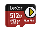 Lexar PLAY PRO microSDXC Express J[h   LMSXPS0512G-BNNNJ m512GBn