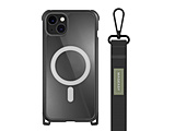 iPhone 14 Plus 6.7C` P[XMagEasy Odyssey+ M with long strap for iPhone i2022j 6.7inch 2Lens iLeather Black/Classic Blackj ME-INBCSPTSW-LB