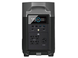 ポータブル電源 DELTA Pro ブラック DELTAPRO-JP [15出力 /AC・DC充電・ソーラー(別売) /USB Power Delivery対応] 【864】