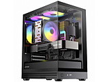 PC�P�[�X [Micro ATX /Mini-ITX]  Black Aqua UNO