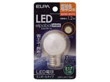 LED電球 「ミニボールG30形」（電球色・口金E17）　LDG1L-G-E17-G241
