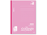 College(カレッジ) ワイドノート A4 7mmドット罫 30枚  ピンク CLW3