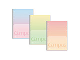 �y����z�t���b�g���C���������m�[�g Campus(�L�����p�X) P&R 3�F�p�b�N  �m�Z�~B5�EB5 /6mm(B�r) /�h�b�g����r���n