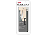 ノートホルダー付 ジェルボールペン pitan(ピタン) ブラック(インク色：黒) P-JJ115-BK ［0.5mm］