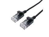 OB-L6A1-0150SL-BK LAN电缆黑色[1.5m/范畴6A/纤细]