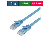 OB-L6A1-0100FL-BL LAN�P�[�u��  �u���[ �m1m /�J�e�S���[6A /�t���b�g�n �y864�z