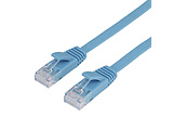 OB-L6A1-1000FL-BL LAN电缆蓝色[10m/范畴6A/平地]