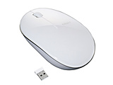 �}�E�X FLATTY(Chrome/Mac/Windows11�Ή�) �z���C�g MUS-RKT153NW �mBlueLED /����(���C�����X) /3�{�^�� /USB�n
