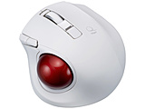 マウス トラックボール Qシリーズ(Chrome/iPadOS/iOS/Mac/Windows11対応) ホワイト MUS-TBLF225W ［レーザー /無線(ワイヤレス) /5ボタン /Bluetooth］