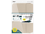 MacBook Air / MacBook Pro�Ή� [�`13.6�C���` / �`14�C���`] �X�^���h�X���b�v�C���P�[�X for MacBook  ���C�g�x�[�W�� SZC-MB1403LBG