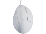 マウス (Chrome/Mac/Windows11対応) ホワイト MUS-UKF208W ［BlueLED /有線 /5ボタン /USB］