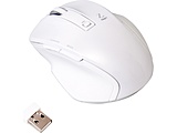 ワイヤレスBlueLEDマウス［2.4GHz USB・Win／Mac／Android］　Zシリーズ （5ボタン・ホワイト）　MUS-RKF119W