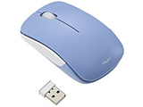 �}�E�X (Chrome/Mac/Windows11�Ή�) �u���[ MUS-RKT186BL �mBlueLED /����(���C�����X) /3�{�^�� /USB�n