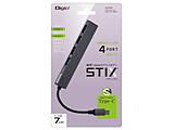 UH-C3294GY USB-C  USB-A ϊnu STIX (Chrome/Android/iPadOS/Mac/Windows11Ή) O[ moXp[ /4|[g /USB 3.2 Gen1Ήn