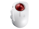マウス Qシリーズ トラックボール(Chrome/Android/iPadOS/iOS/Mac/Windows11対応) ホワイト MUS-TBLF185W ［レーザー /無線(ワイヤレス) /5ボタン /Bluetooth］