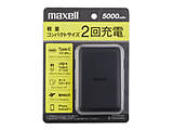 maxell oCobe[ ^RpNgTCY 5000mAh@MPC-CE5000 BK tP[u(20cm)    m3|[gn